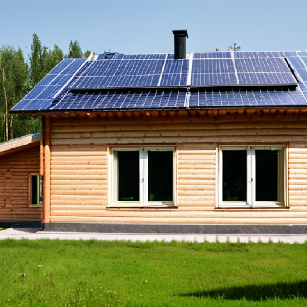 친환경 건축 전문가 블로그 운영 팁 - Sustainable Home Exterior**

"A modern, eco-friendly family home in the Russian countryside, built w...